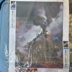 26-7. Train Diamond Painting Kit